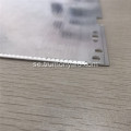 Svart sammansatt supraledande platt aluminiumvärmepipe